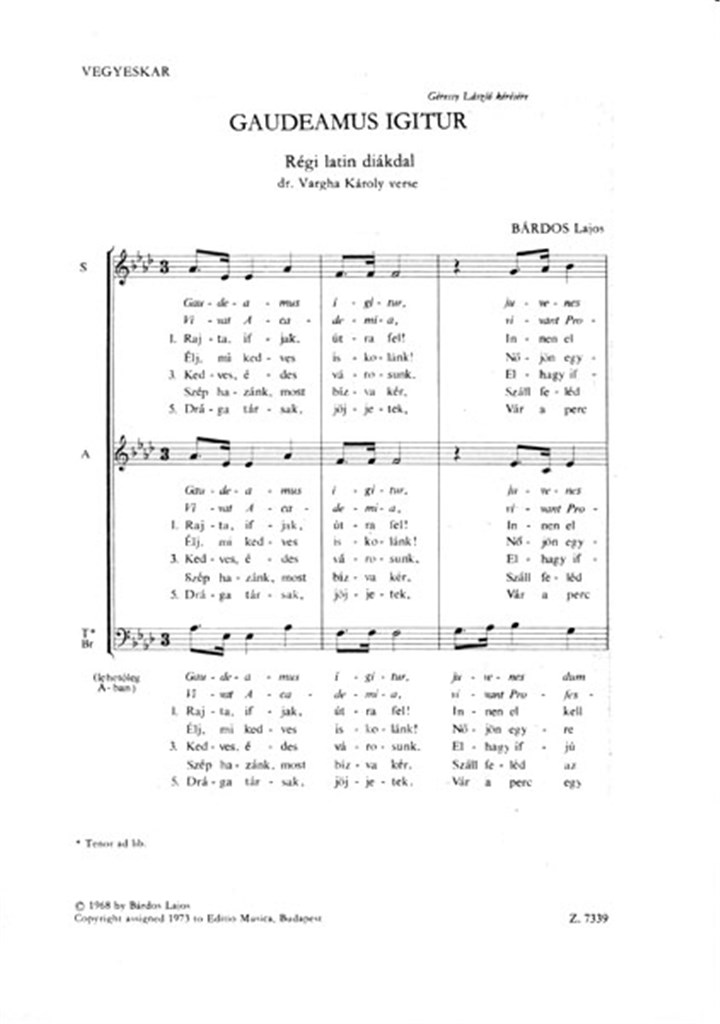 Gaudeamus igitur